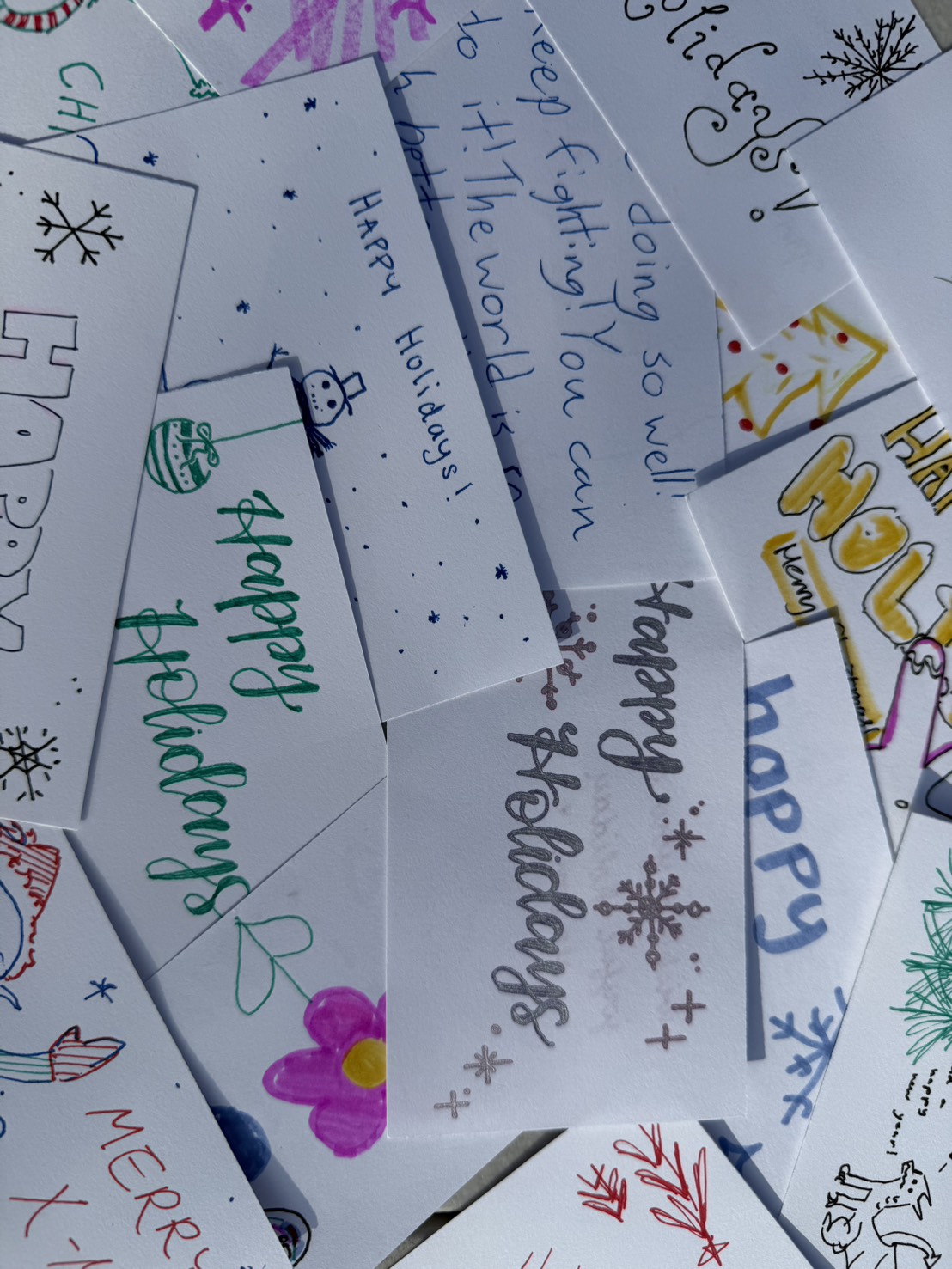 Holiday cards for the community
